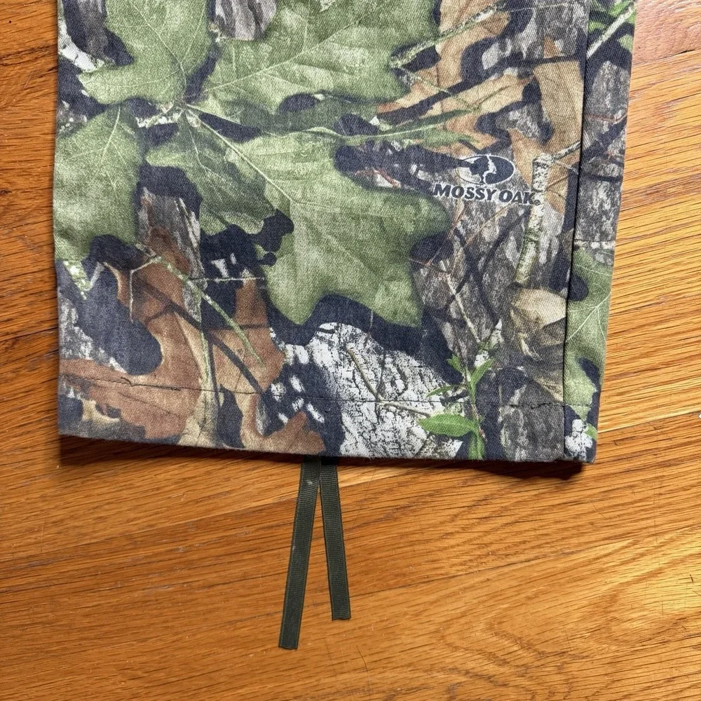 VNTG Mossy Oak Camo Cargo Pants Men L Style 0005 Obsession Hunting Camouflage